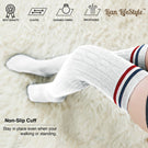 Lian LifeStyle Women's Thigh High Cotton Socks: Comfortable, Stylish, and Durable!