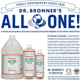 Dr. Bronner's - Sal Suds Biodegradable Cleaner - All-Purpose Cleaner, Pine Cleaner for Floors, Laundry and Dishes, Concentrated, Cuts Grease and Dirt, Powerful Cleaner, Gentle on Skin
