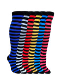 Women's 5 Pairs Truly Beautiful Comfortable Durable Soft Cable-Knit Over The Knee Socks LSR703-5P One Size(Random)
