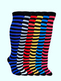 Women's 5 Pairs Truly Beautiful Comfortable Durable Soft Cable-Knit Over The Knee Socks LSR703-5P One Size(Random)