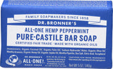 Dr Bronners Magic Soap All One Obpe05 5 Oz Peppermint Dr. Bronner'S Bar Soap