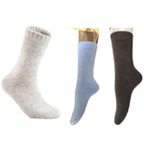 Lian LifeStyle Men's 3 Pairs Great Activewear Wool Crew Socks Size 6-9 LK1603