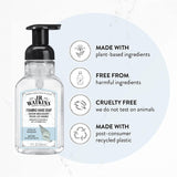 J.R. Watkins Foaming Hand Soap For Bathroom Or Kitchen, Scented, Usa Made And Cruelty Free, 9 Fl Oz, Ocean Breeze, 3 Pack.