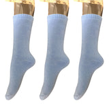 Lian LifeStyle Men's 3 Pairs Great Activewear Wool Crew Socks Size 6-9 LK1603