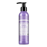 Dr. Bronner's - Organic Hair CrÃ¨me (6 Ounce) - Leave-In Conditioner and Styling Cream, Made with Organic Oils, Hair Cream Supports Shine and Strength, Nourishes Scalp, Non-GMO