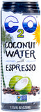 Pure Coconut Water with Espresso | Plant Based | Non-GMO | Dairy Free | Essential Electrolytes | 17.5 FL OZ 6-Packs