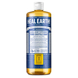 Dr. Bronner’s - Pure-Castile Liquid Soap (Peppermint, 32 ounce) - Made with Organic Oils, 18-in-1 Uses: Face, Body, Hair, Laundry, Pets and Dishes, Concentrated, Vegan, Non-GMO