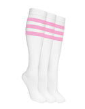 Women's 3 Pairs Truly Beautiful Comfortable Durable Soft Cable-Knit Knee High Socks LSR451-3P One Size(Random)