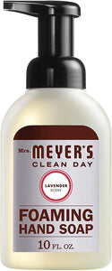 Mrs. Meyer's Clean Day Foaming Hand Soap, Cruelty Free and Biodegradable Formula, Lavender Scent, 10 oz
