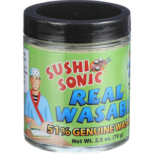 Sushi Sonic 100 Percent Genuine Wasabi, 1.5 Ounce - 6 per case