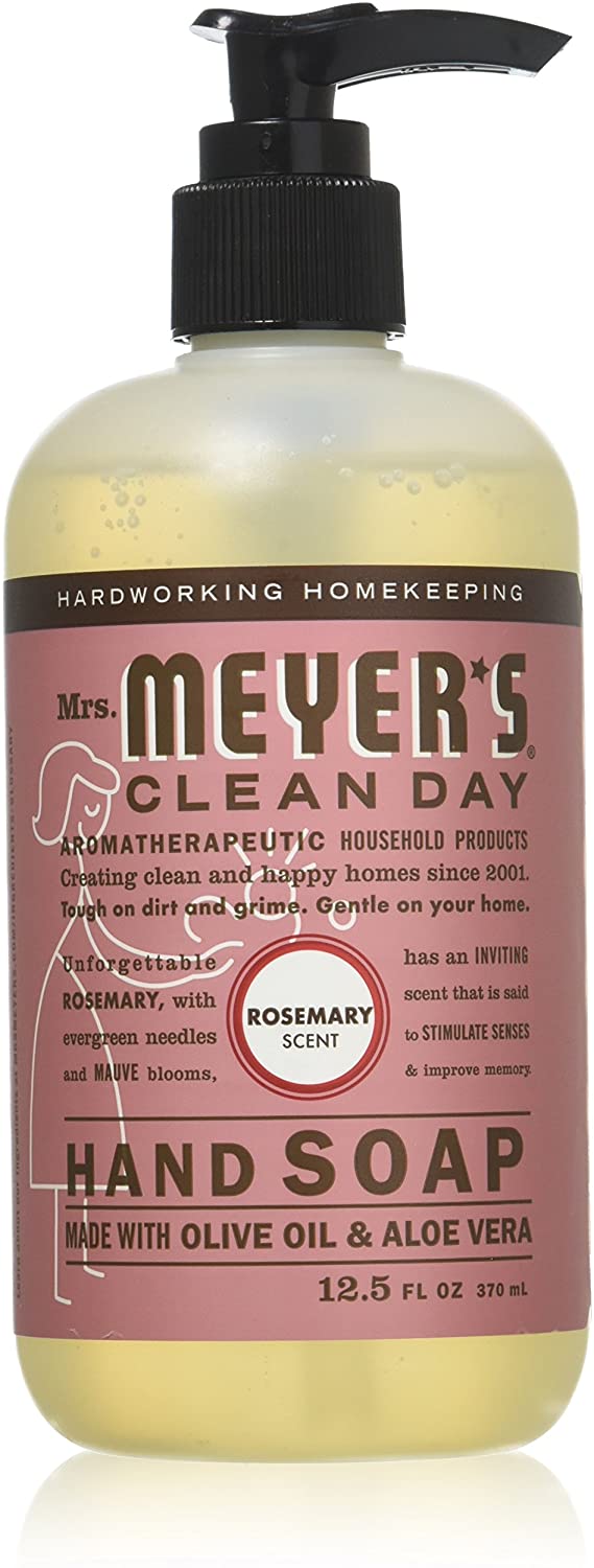 Mrs. Meyer'S Hand Soap Liq Rosemary, 12.5 Fl Oz