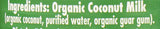 Organic Coconut Milk Unsweetened Healthy Dairy Free Milk Substitute: Vegan Milk Canned Coconut Milk Organic for Different Cuisines, Pure Classic Coconut Milk- 13.5 Fl OZ Per Pack, Pack of 1