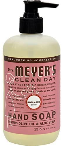 Mrs. Meyers Clean Day Liquid Hand Soap Hard 12.5 Oz Bluebell Scent Pump Dispenser