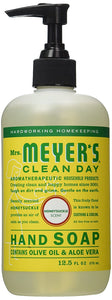 Mrs. Meyers Clean Day Liquid Hand Soap, Honeysuckle, 12.50 oz each, 5-Packs