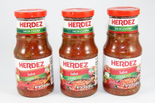 Herdez Salsa Casera Hot (3 Pack)