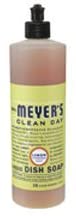 Mrs. Meyer's Clean Day Dish Soap, Lemon Verbena, 16-Ounce Bottles (Case of 6) (Value Bulk Multi-Pack)