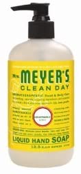 Mrs. Meyer's Clean Day Liquid Hand Soap, Cruelty Free and Biodegradable 12.5 oz