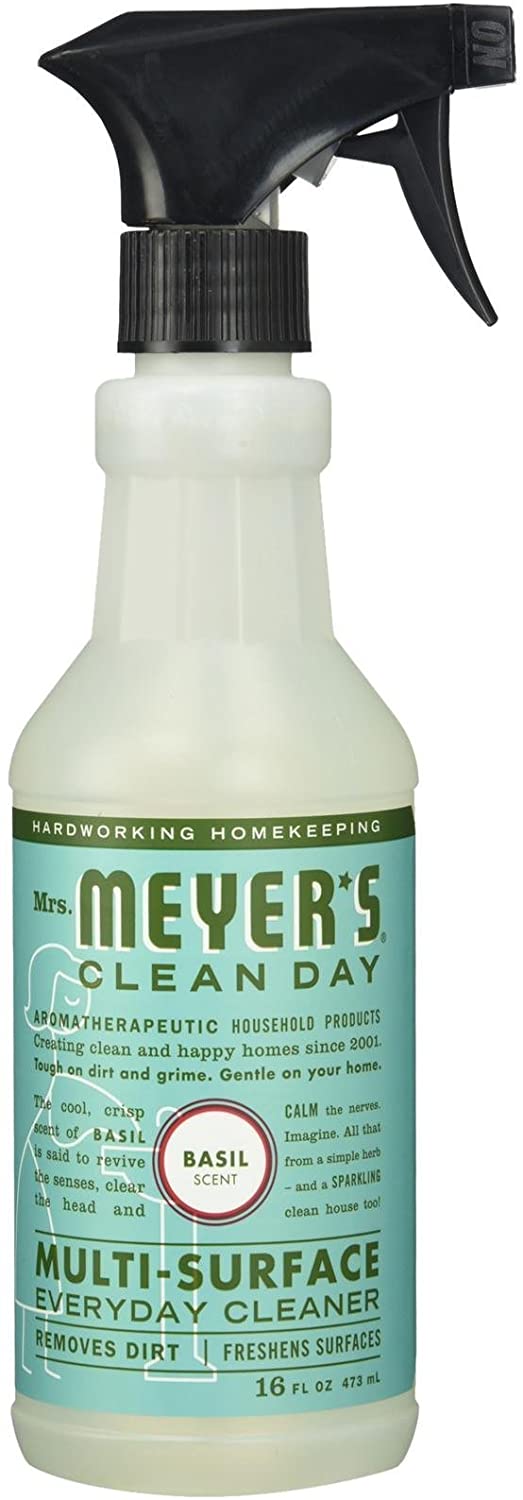 Mrs. Meyer's Clean Day Multi-Surface Everyday Cleaner - 16 oz - Basil 4-Packs