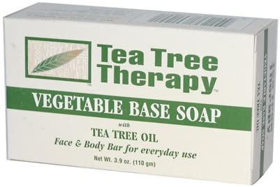 Tea Tree Therapy Vegetable Base Soap with Tea Tree Oil - 3.5 oz