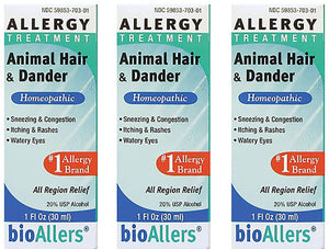 Animal Hair/Dander #703 BioAllers 1 oz Liquid