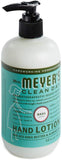 Mrs. Meyer's Clean Day Hand Lotion, Long-Lasting, Non-Greasy Moisturizer, Cruelty Free Formula, Basil Scent, 12 oz 2-Packs