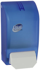 Dial Professional 1327470 Blue Professional Foaming Dispenser, 1 Liter Volume, 6.625" Width x 10.75" Height x 3.75" Depth (Pack of 6)