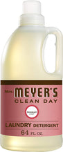 Load image into Gallery viewer, Mrs. Meyer’s Clean Day Laundry Detergent, Rosemary Scent, 64 ounce bottle, 4-Pack
