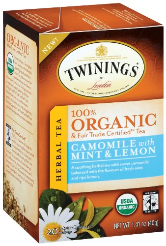 Twinings Camomile W/ Mint & Lemon Tea (6x20 Bag)