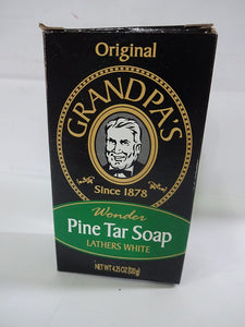 Grandpas Pine Tar Soap, 4.25 Ounce
