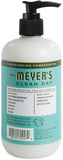 Mrs. Meyer's Clean Day Hand Lotion, Long-Lasting, Non-Greasy Moisturizer, Cruelty Free Formula, Basil Scent, 12 oz 5-Packs