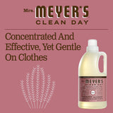 Mrs. Meyer’s Clean Day Laundry Detergent, Rosemary Scent, 64 ounce bottle, 2-Pack