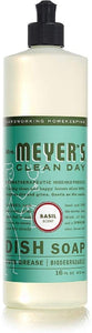 Mrs. Meyer's Clean Day Liquid Dish Soap - 16 oz - Basil 1-Pack
