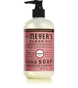 Mrs. Meyers Liquid Hand Soap - Rosemary - 12.5 oz - Pack of 6