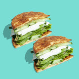 Outer Aisle Gourmet Cauliflower Sandwich Thins | Keto, Gluten Free, Low Carb & Paleo | Jalapeno 6-Packs