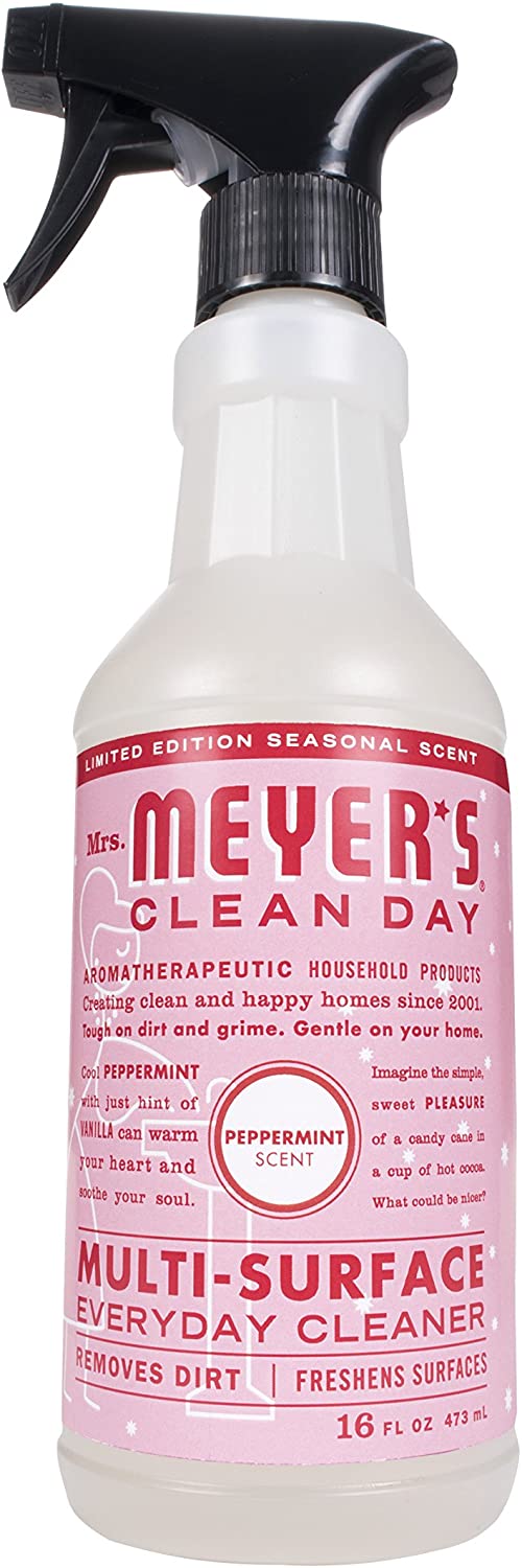 MRS MEYERS Multi-Surface Everyday Cleaner, Peppermint, 16 Ounce