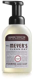S C Johnson Wax 6 Piece Mrs. Meyer's Foaming Hand Soap, Lavender, 10 Fluid