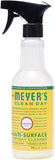 Mrs. Meyer's Clean Day Multi-Surface Everyday Cleaner, Cruelty Free Formula, Honeysuckle Scent, 16 oz 2-Packs