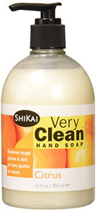 Shikai Very Clean Liquid Hand Soap, Citrus, 12 Oz