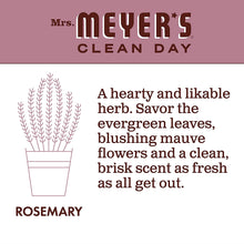 Load image into Gallery viewer, Mrs. Meyer’s Clean Day Laundry Detergent, Rosemary Scent, 64 ounce bottle, 4-Pack

