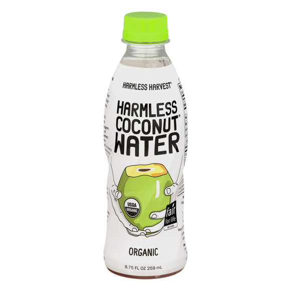 Harmless Harvest Coconut Water - 100% Pure Refreshing Organic Coconut Water, 8.75 fl oz