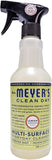 Mrs. Meyer's Clean Day Multi-Surface Everyday Cleaner, Lemon Verbena, 16 ounce bottle 5-Packs