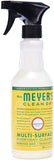 Mrs. Meyer's Clean Day Multi-Surface Everyday Cleaner, Cruelty Free Formula, Honeysuckle Scent, 16 oz 5-Packs