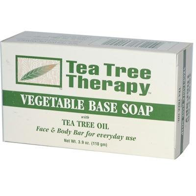Tea Tree Therapy Vegetable Base Soap with Tea Tree Oil - 3.9 oz