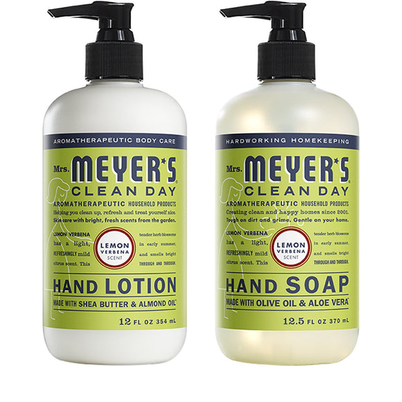 1 Pack Liquid Hand Soap 12.5 OZ, 1 Pack Hand Lotion 12 OZ, Lavender, 2-Packs