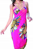 Lian LifeStyle Women's Sexy Bikini Swimsuit Swimwear Cover Up Beach Dress
