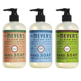 Liquid Hand Soap, 1 Pack Geranium, 1 Pack Rain Water, 1 Pack Apple Cider, 12.5 OZ each