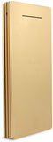Lian LifeStyle Exceptional Portable Phone Charger w/Dual USB Output - 12000 mAh Ultra High Capacity Power Bank, High-Speed Charging for iPhone, iPad, Samsung & Other Cell Phones - Y1 Gold
