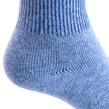 Lovely Annie 6 Pairs Thick & Warm Children's Wool Socks for Kids Perfect as Winter Snow Sock and All Seasons Size 4Y-6Y (Blue, Gray, Navy)