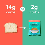 Outer Aisle Gourmet Cauliflower Sandwich Thins | Keto, Gluten Free, Low Carb & Paleo | Jalapeno 5-Packs