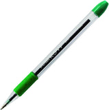 Pentel R.S.V.P. Ballpoint Pen, 0.7mm Fine Tip, Green Ink, Box of 12 (BK90-D)